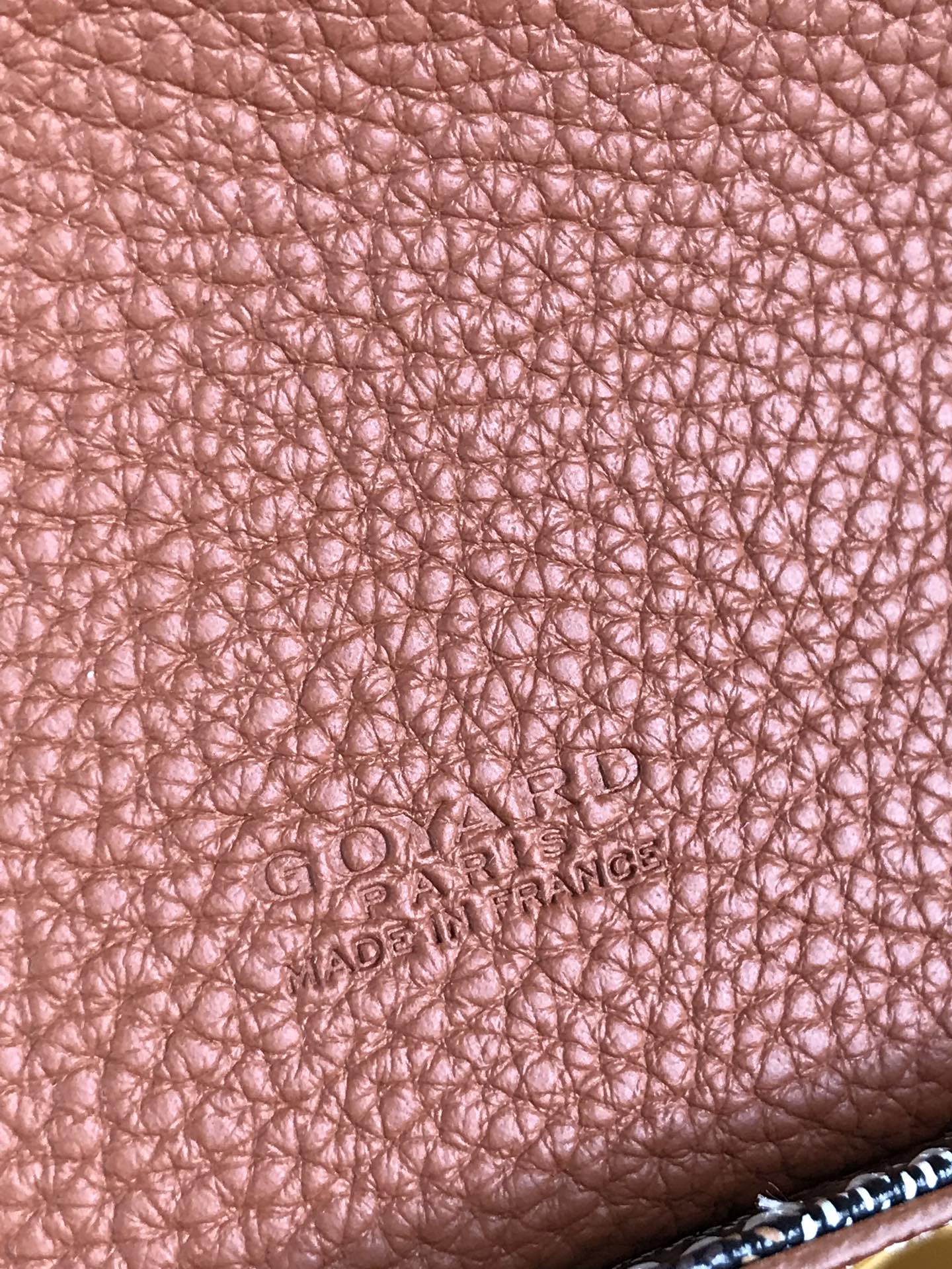 Goyard Grand Bleu 16 Cm Black Goyardine Canvas And Tan Lambskin