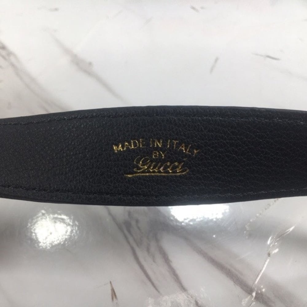 Gucci Aphrodite Medium Shoulder Bag In Black 39Cm 726274 Aaa9F 1000