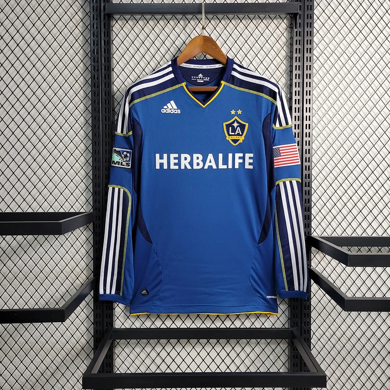 Retro 2011-12 LA Galaxy Long Sleeve Football jersey retro