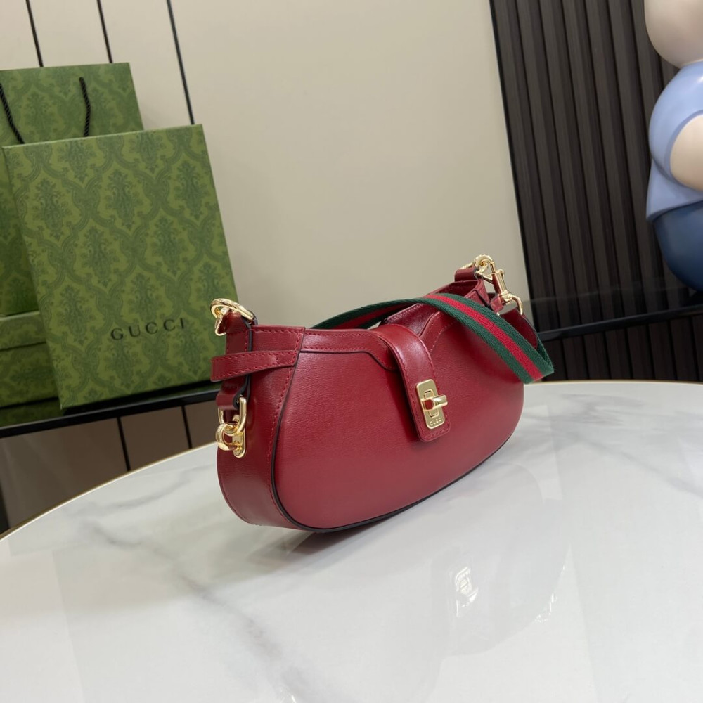 Gucci Moon Side Mini Shoulder Bag Smooth Leather