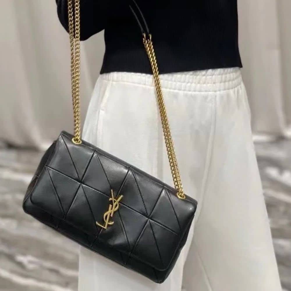 Saint Laurent Jamie Medium In Black 26Cm
