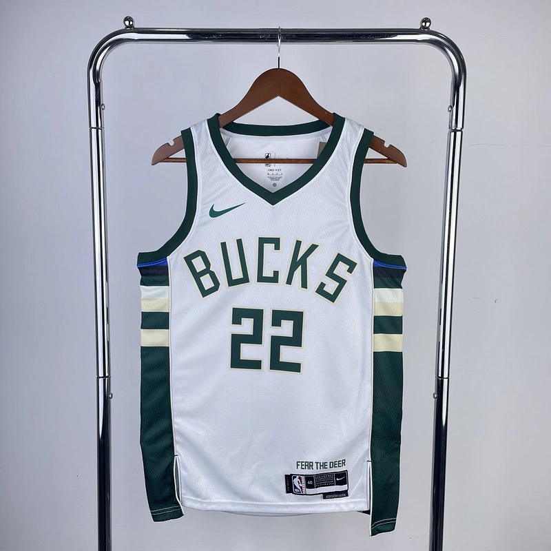 2023 NBA Milwaukee Bucks (22 MIDDLETON) Basketball Jersey