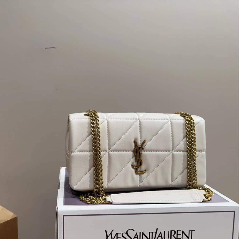 Saint Laurent Jamie Medium In White 26Cm