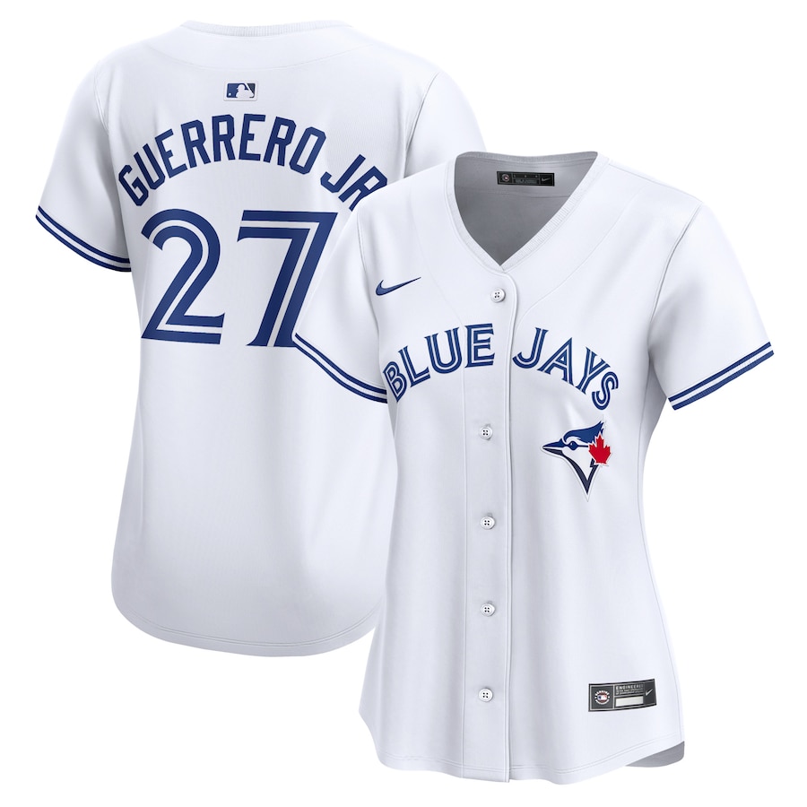 Vladimir Guerrero Jr. Toronto Blue Jays Women's Home Limited Player Jersey White
