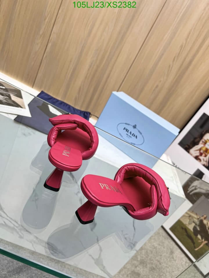 Prada Soft Padded Nappa Sandals