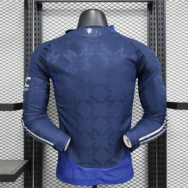 2024-25 Manchester United Away Long Sleeves Jersey Player Version