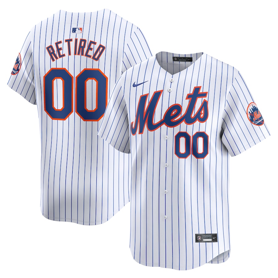 New York Mets Home Limited Pick-A-Player Retired Roster Jersey White