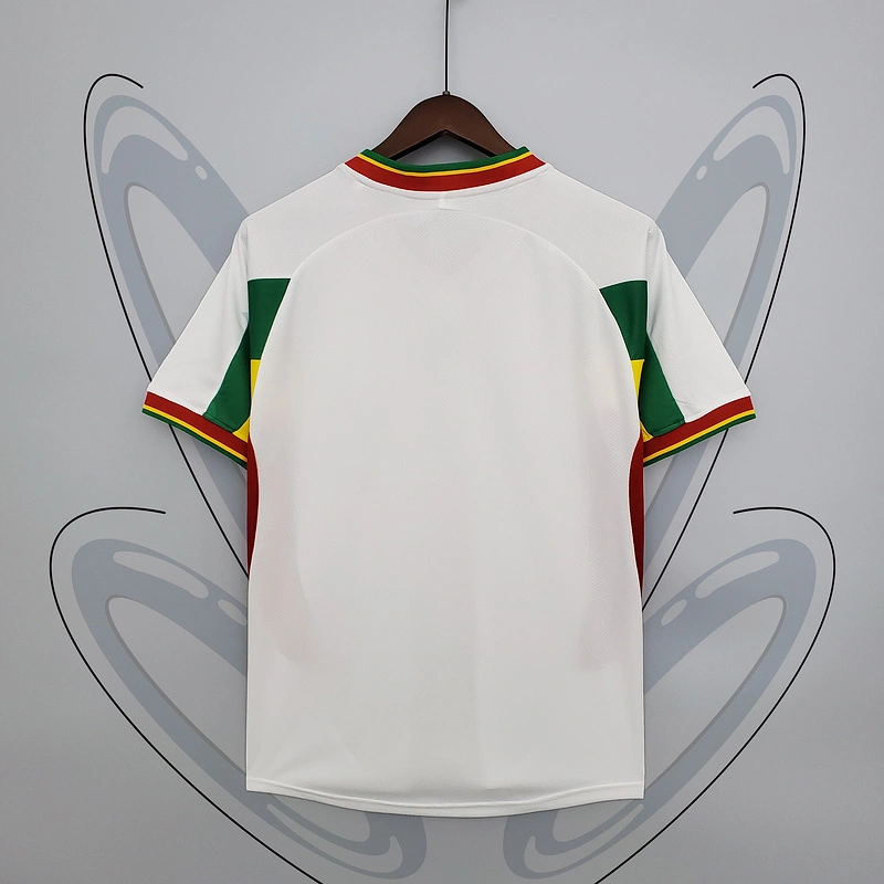 Retro 2002 Senegal white   Football jersey retro