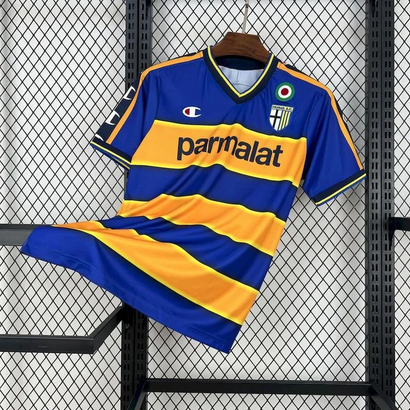 retro 2002-03 Parma Home retro football jersey
