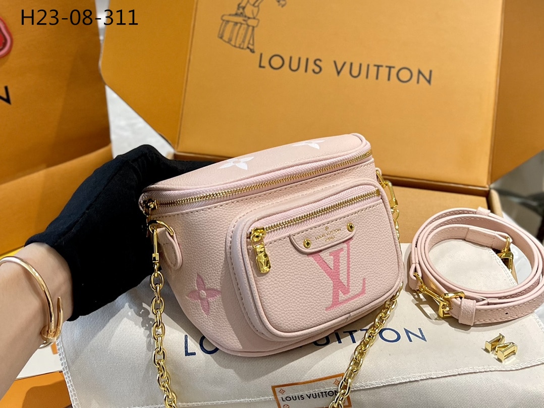 Louis Vuitton Mini Bumbag Pink 18Cm M82347