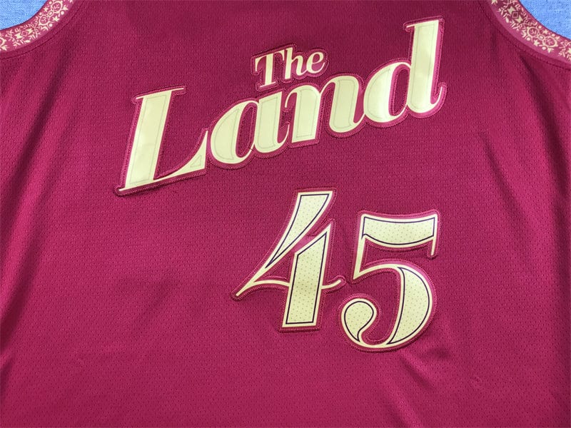 Men's Jersey 2024 Season Jazz #45 Red City Edition MITCHELL