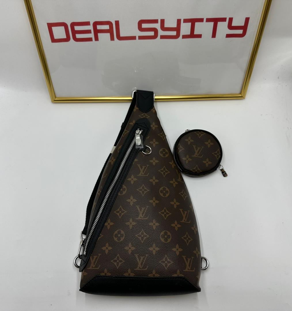 Louis Vuitton Duo Sling Bag Brown 42Cm M30936