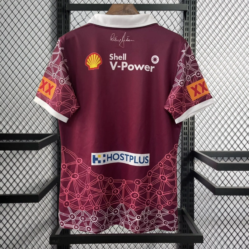 2025 Maroons Home Rugby Jersey