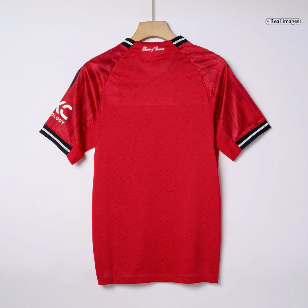 Manchester United Home Player Version Soccer Jersey 2025/26