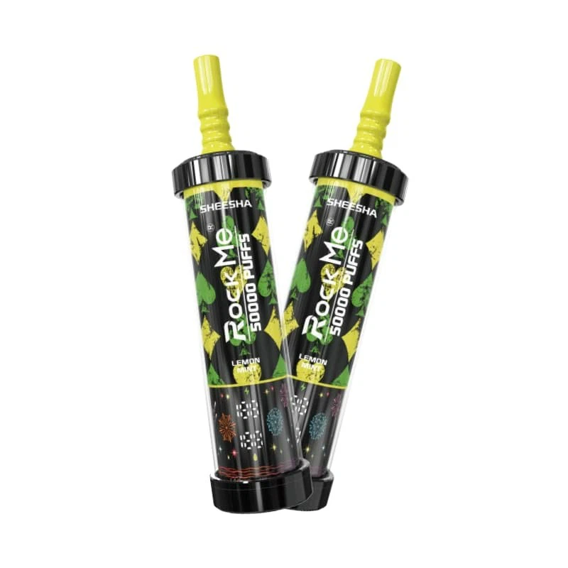 【New Arrive】ROCK ME SHEESHA 50K Puffs Latest Original LCD Display Disposable Vape Pen