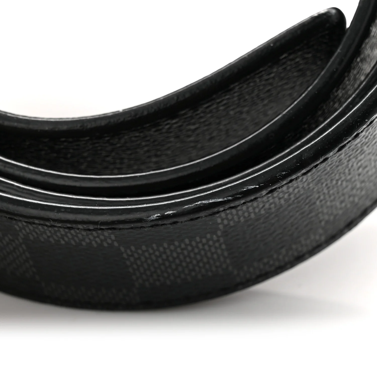 Damier Graphite 35mm LV Inventeur Reversible Belt 95 38