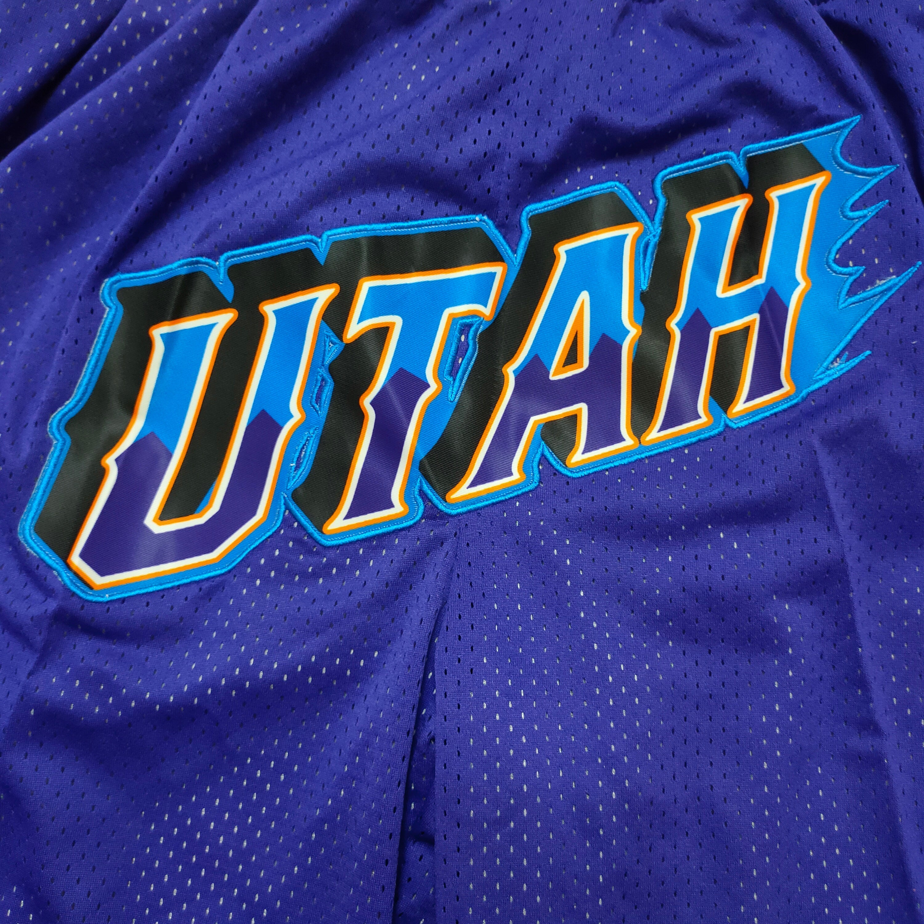 Utah Jazz Snowy Mountains UTAH purple pocket pants