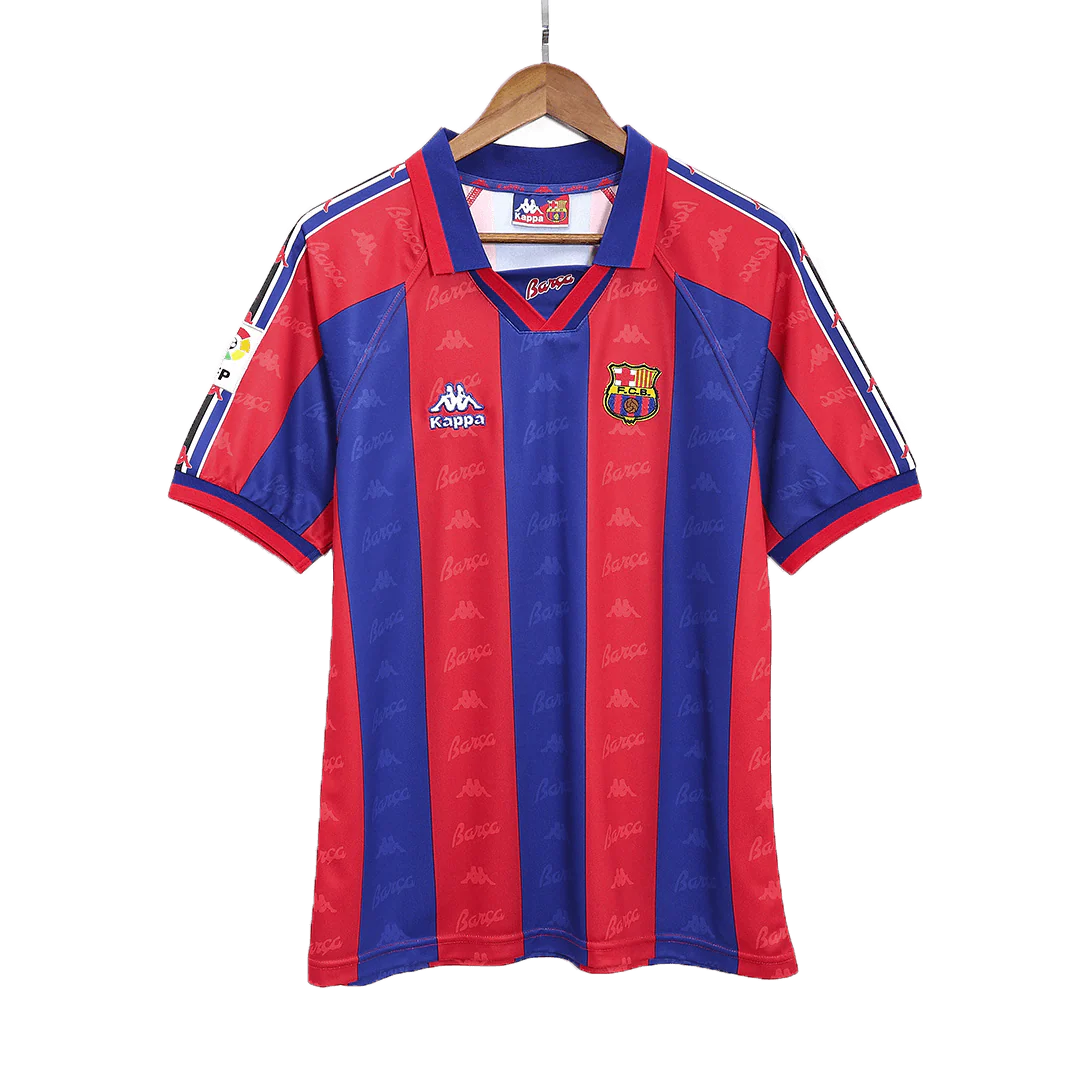 Stoichkov #8 Barcelona 1996/97 Retro Home Jersey