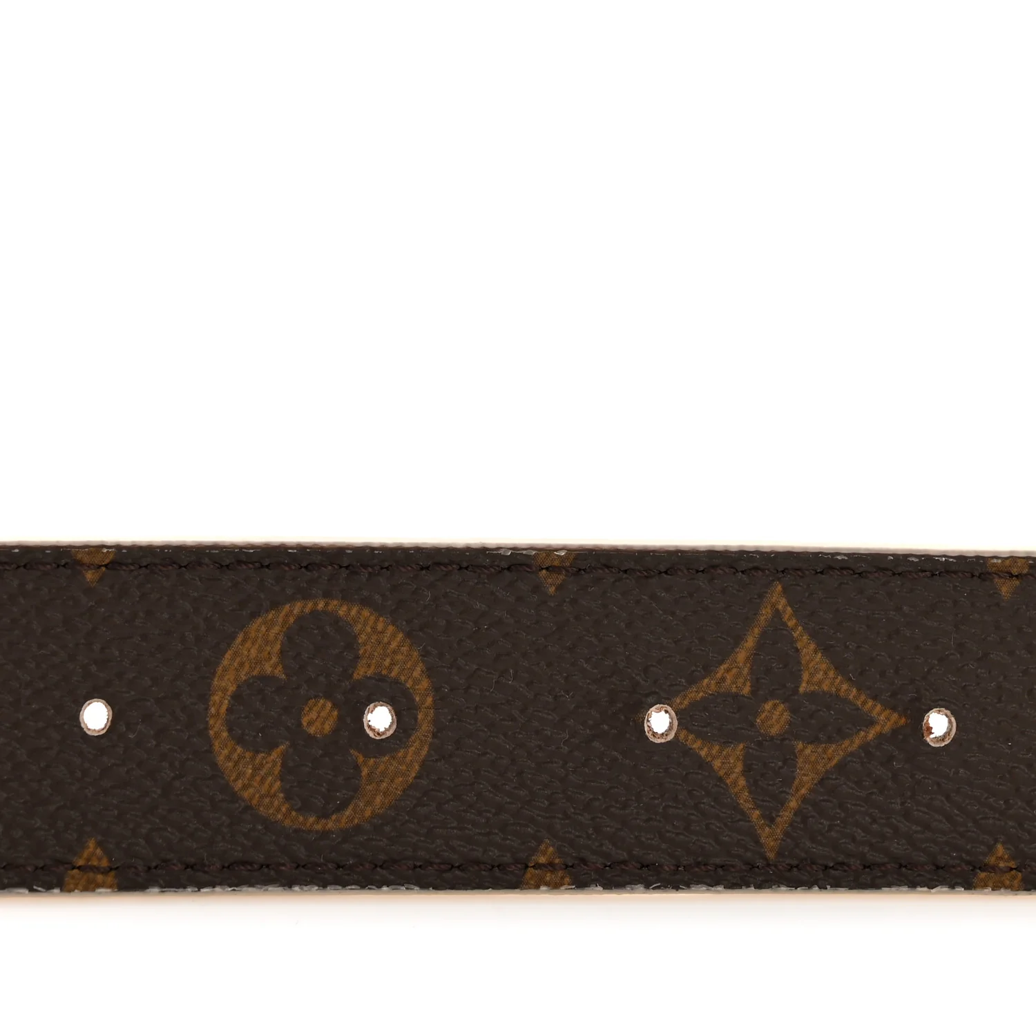 Monogram 30mm Pretty LV Reversible Belt 80 32 Beige