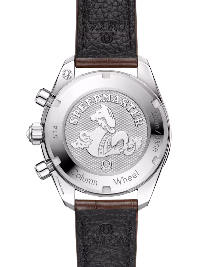 Omega Speedmaster 38 Brown Dial 38mm Stainless Steel Sedna Strap 324.18.38.50.63.001