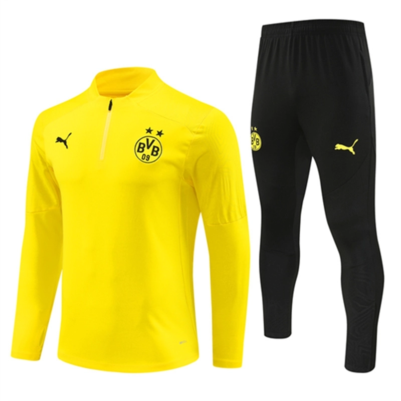 2024-25 Dortmund Yellow Long Sleeve Training Suit