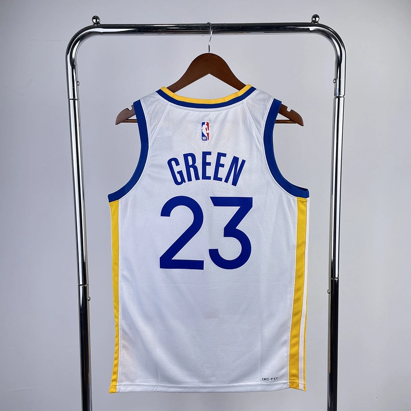 2023 NBA Golden State Warriors 23 GREEN Basketball Jersey