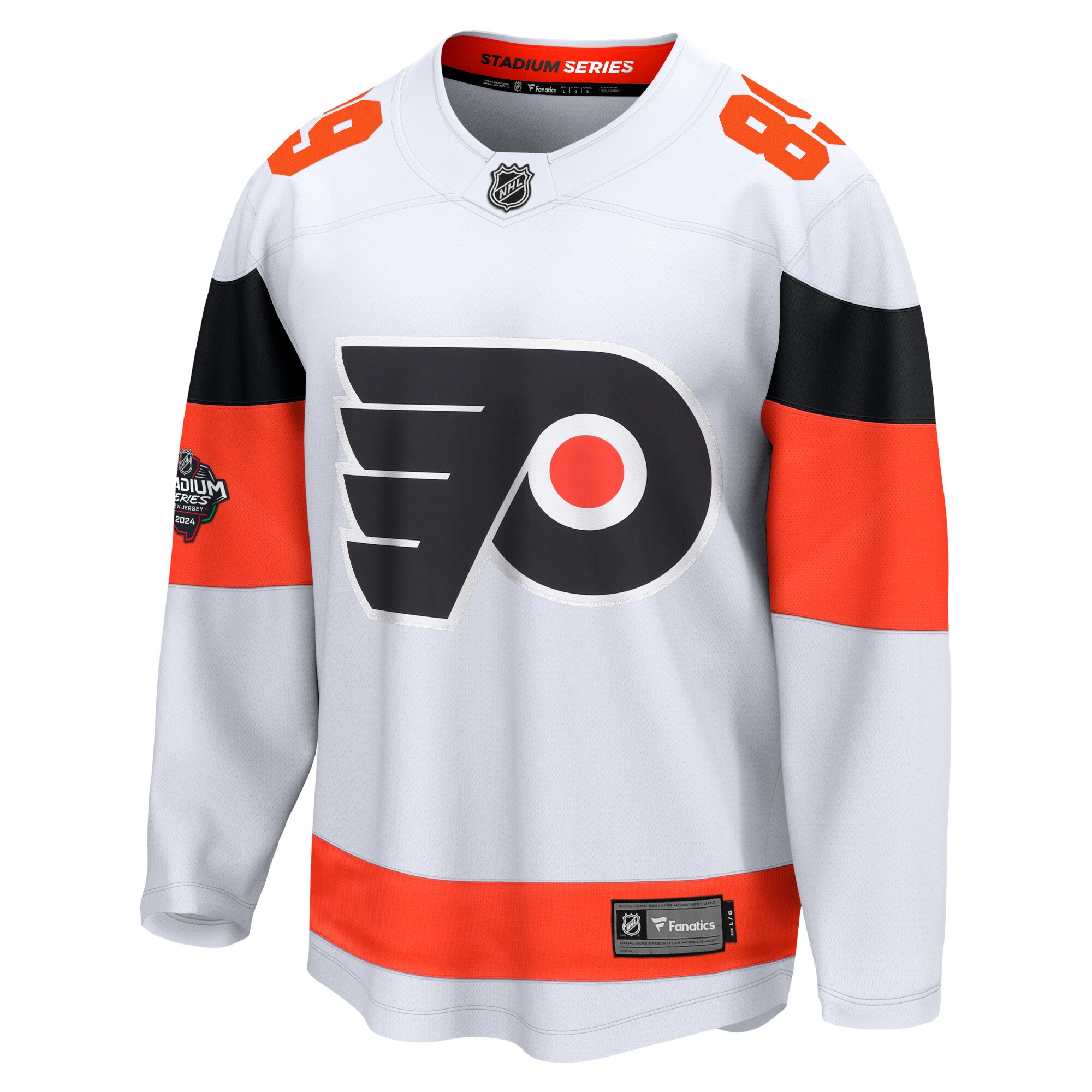 Cam Atkinson Philadelphia Flyers Fanatics 2024 NHL Stadium Series Breakaway Player JerseyÂ â€“ White