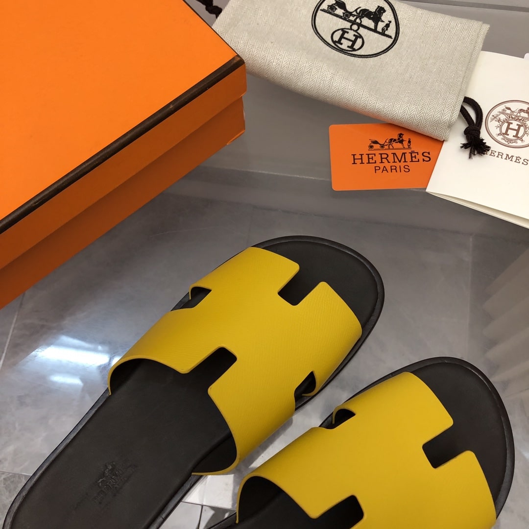 Hermes Izmir Sandal Yellow