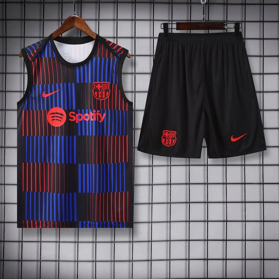2025-26 Barcelona Sleeveless Vest Training Wear