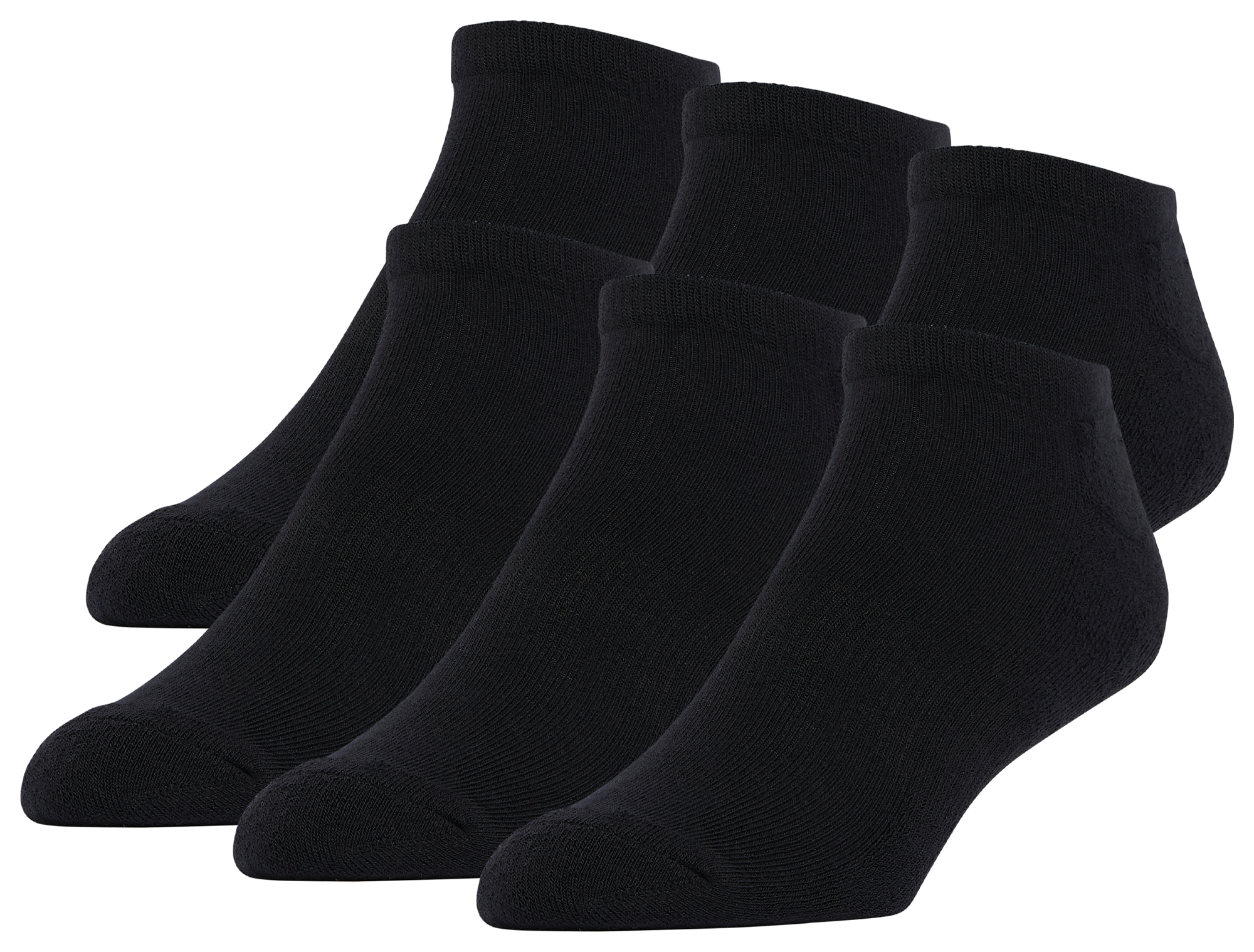 LCKR 6-Pack Athletic Half Cushion No Show