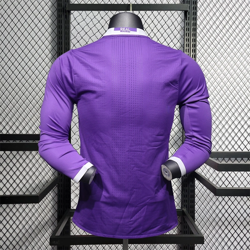 Retro Player 2016-17 Real Madrid Away Long Sleeve Football jersey retro
