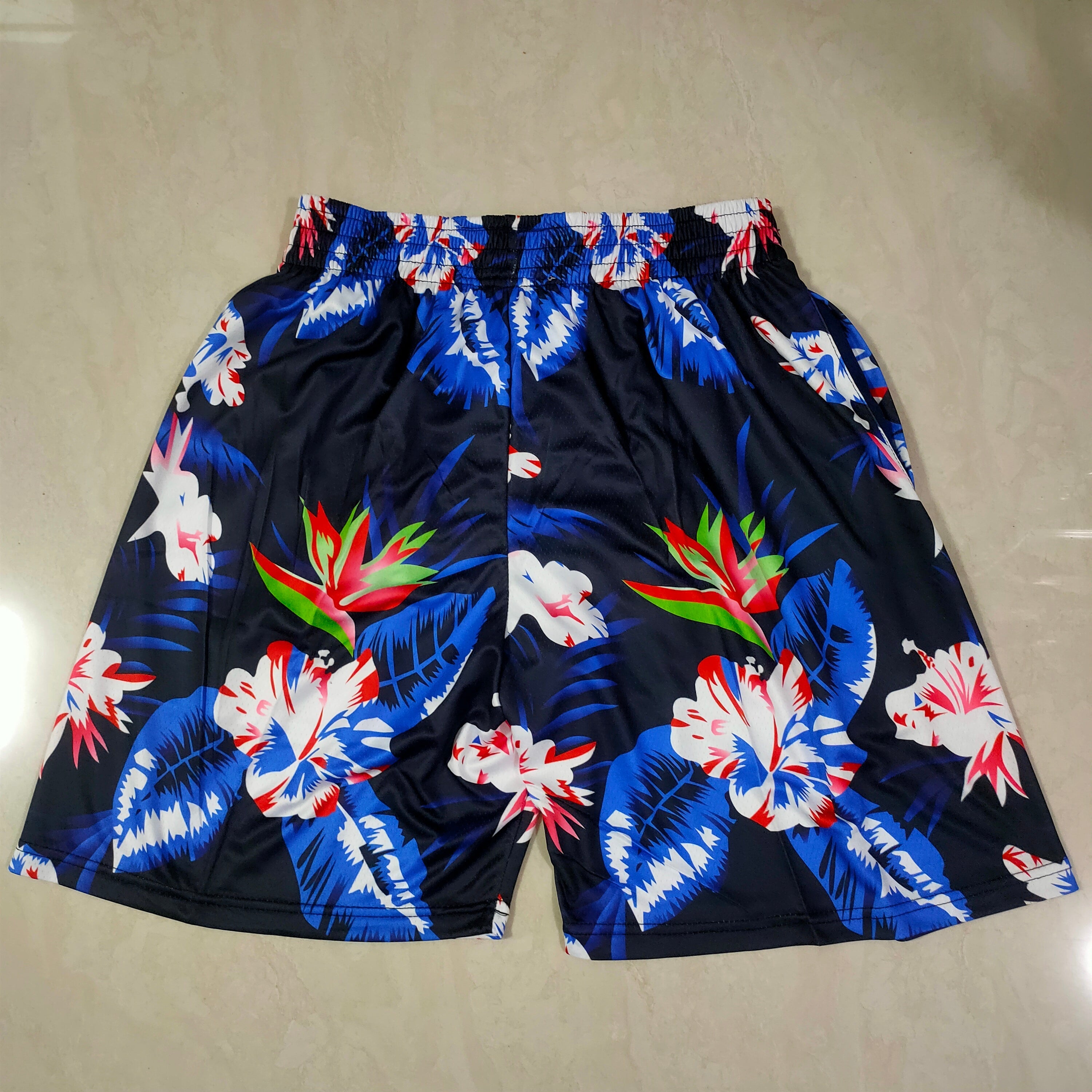 Los Angeles Lakers floral version mitchell&ness pocket pants