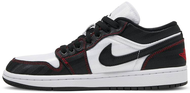 Wmns Air Jordan 1 Low SE Utility White Black Red DD9337-106