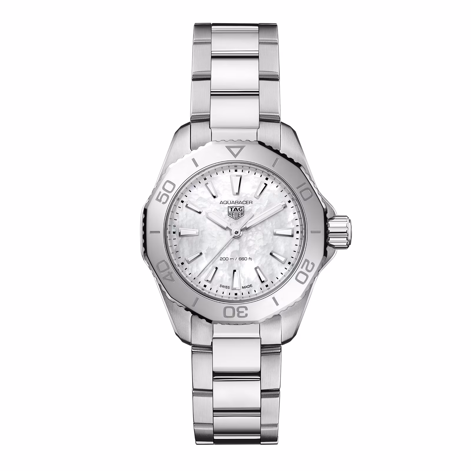 TAG Heuer Aquaracer Professional 200 30mm Ladies Watch Mother Of Pearl WBP1418.BA0622
