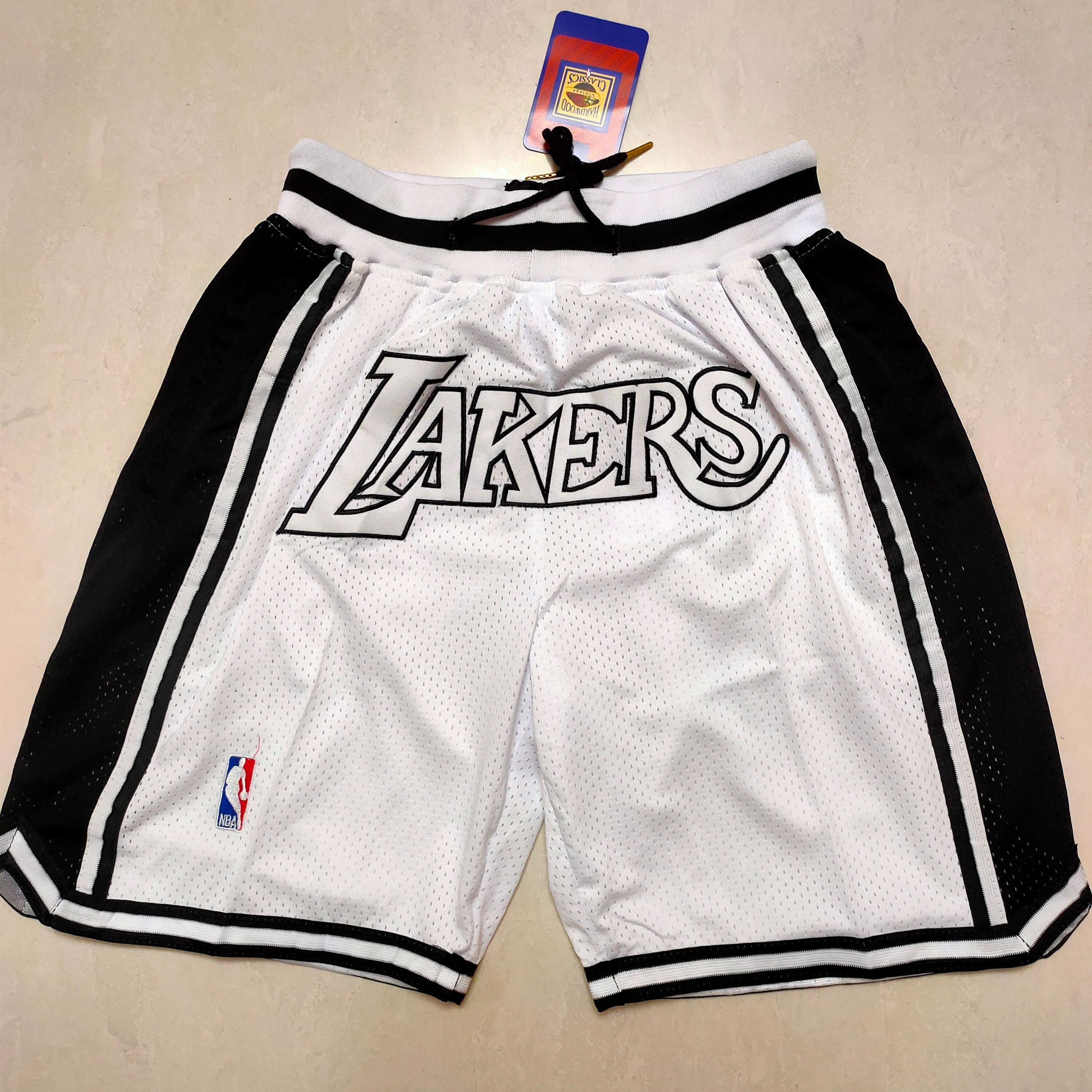 Los Angeles Lakers MVP White Pocket Pants