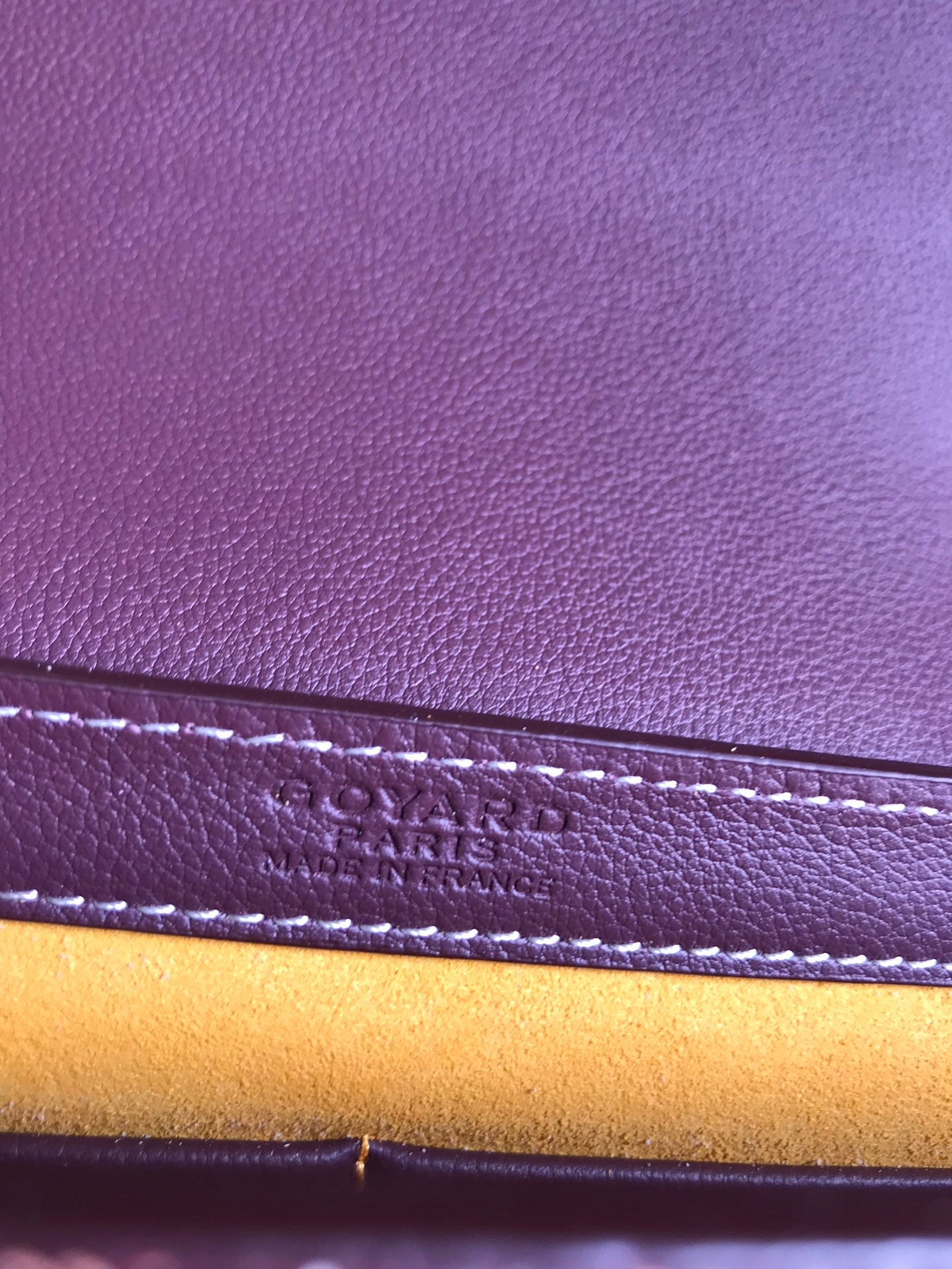 Goyard 233 Bag Wine Red Calfskin And Goyardine Canvas 25cm