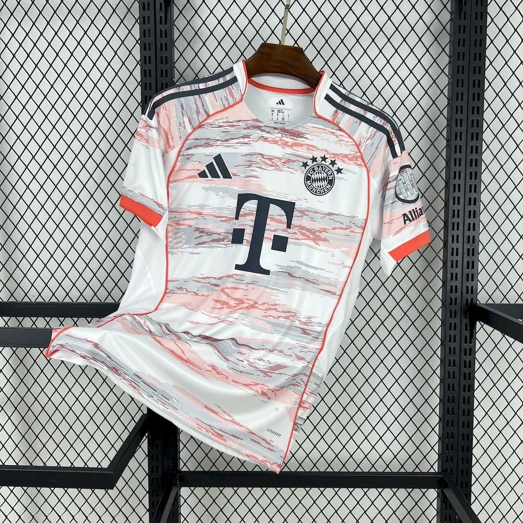 2025/2026 Bundesliga Bayern Munich Team Away Football Jersey