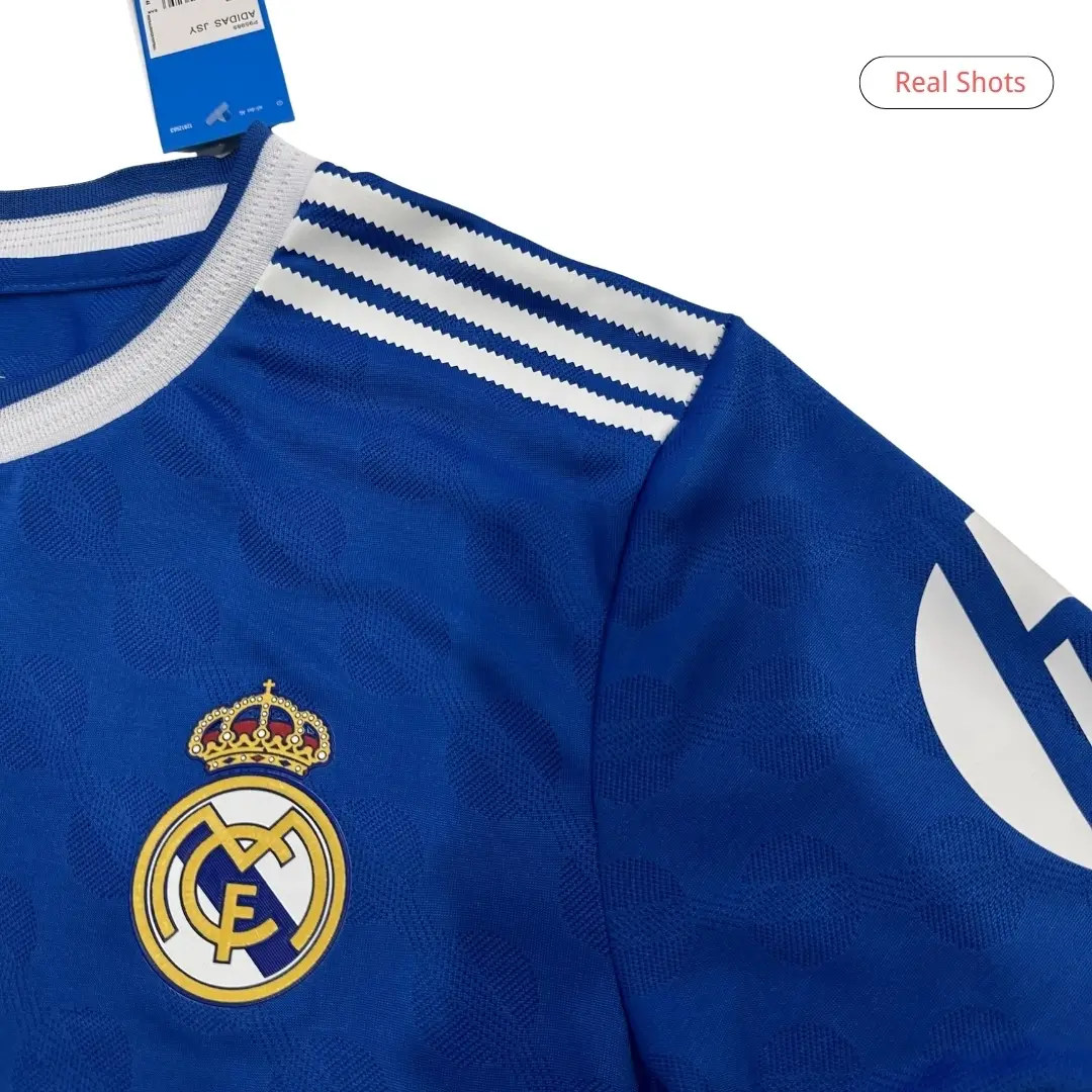 Real Madrid Third Away Long Sleeve Player Version Jersey 2025/26