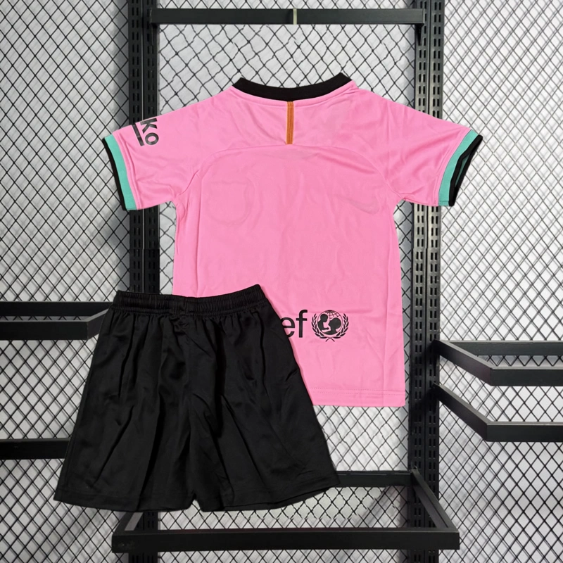 Retro KIDS 2020-21 KIDS Barcelona Away Football jersey retro