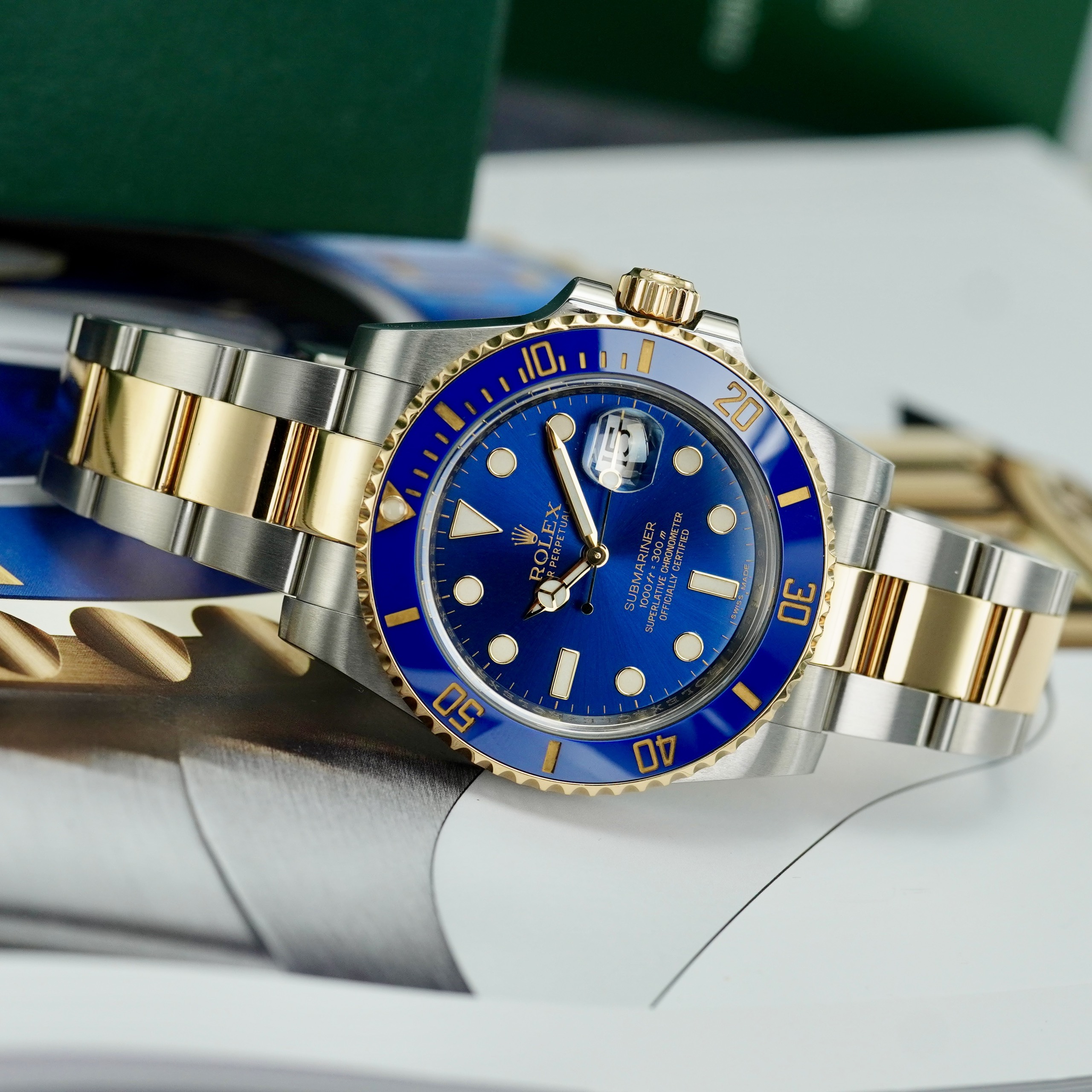 Rolex Submariner 41mm Blue Dial 126613LB Bluesy