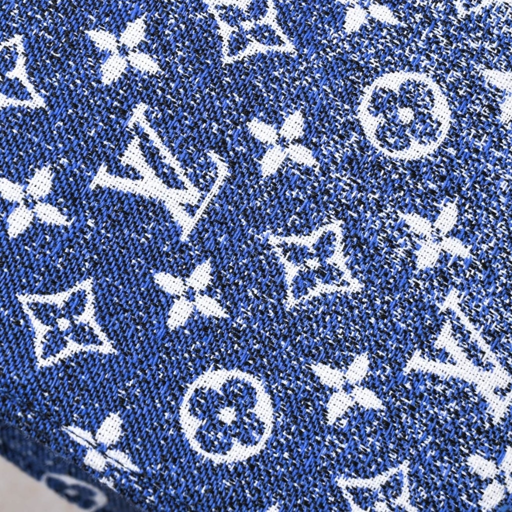 Louis Vuitton Onthego MM Denim Bag 35Cm M59608