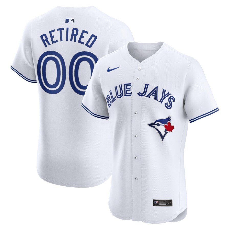 Toronto Blue Jays Home Elite Pick-A-Player Retired Roster Jersey White