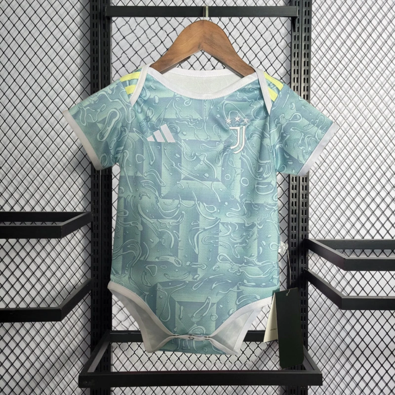 2025-26 Baby Juventus Away Football jersey
