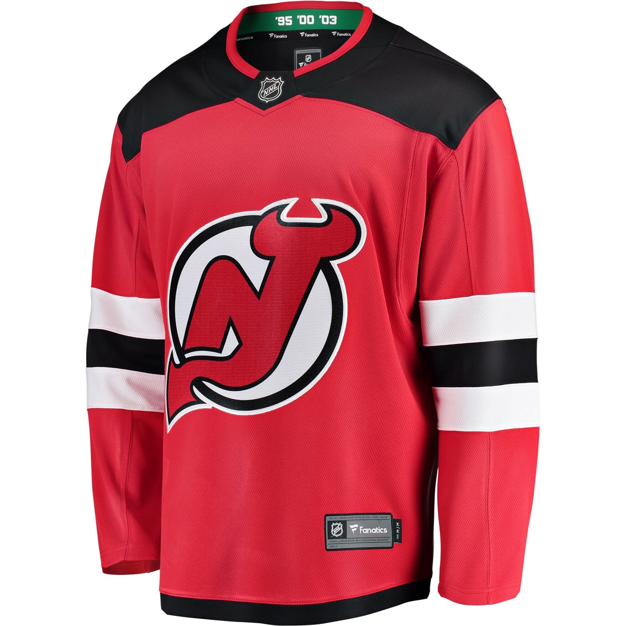 New Jersey Devils Fanatics Breakaway Home Jersey – Red