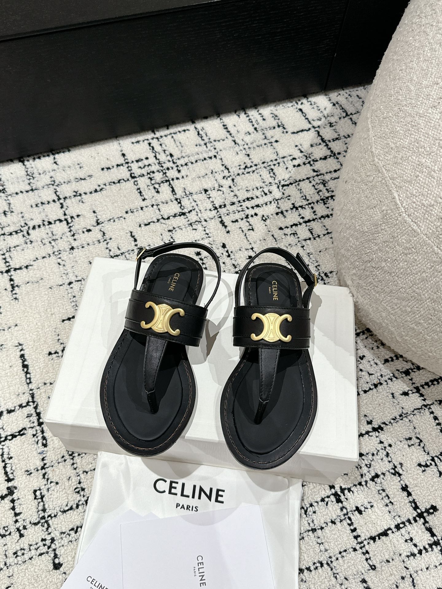 Celine Triomphe Sandals