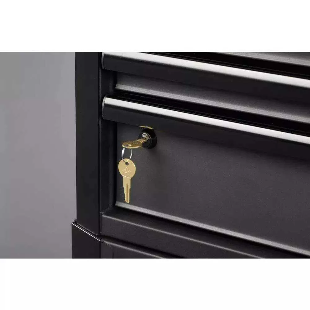 HEAVY-DUTY 52 IN. W 6-DRAWER, DEEP TOOL CHEST IN MATTE BLACK