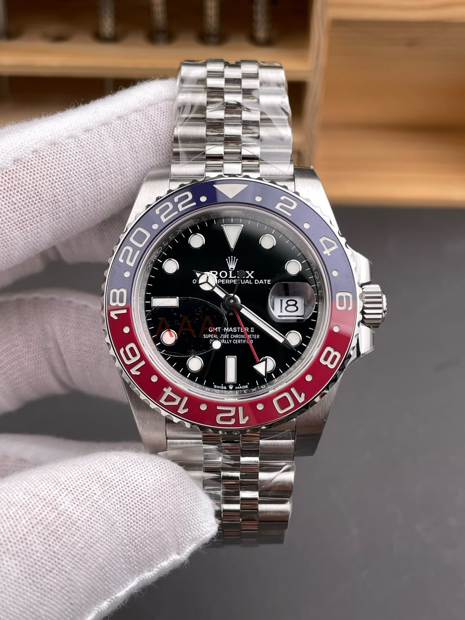 Rolex GMT-Master II 40mm 126710BLRO “Pepsi” Jubilee