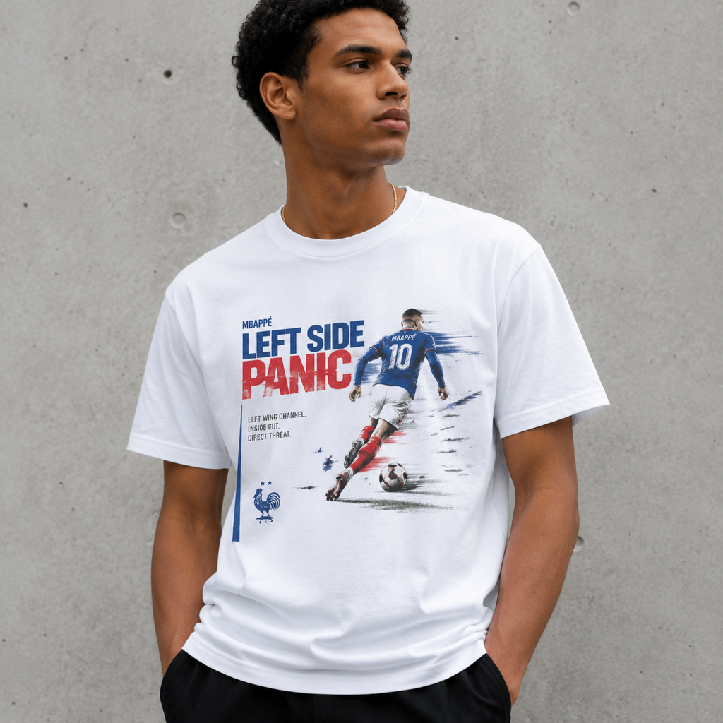 Mbappé World Cup T-Shirt – Pure Cotton – Unisex
