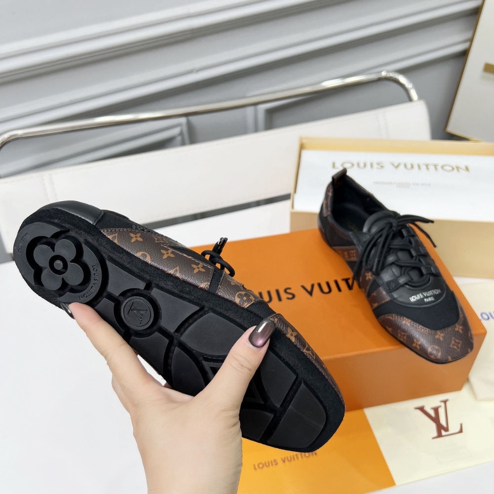Louis Vuitton Lv Sneakerina Monogram Black 1Ahndo