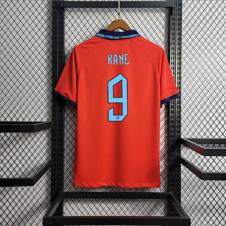 2022-23 England Red away Bellingham Kane Sancho  Soccer Jersey